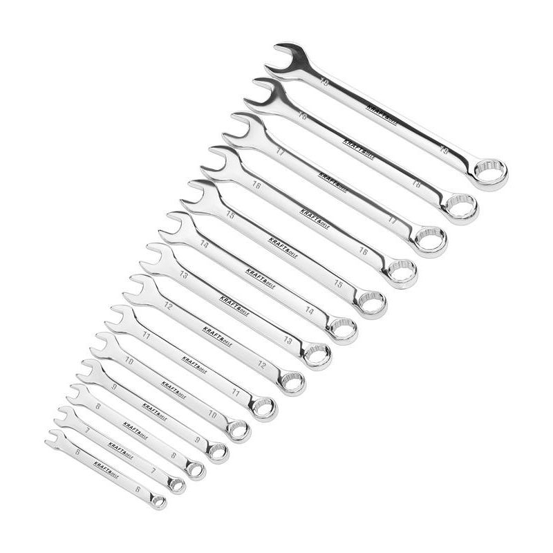 Klucze płasko-oczkowe 12el. KD11301