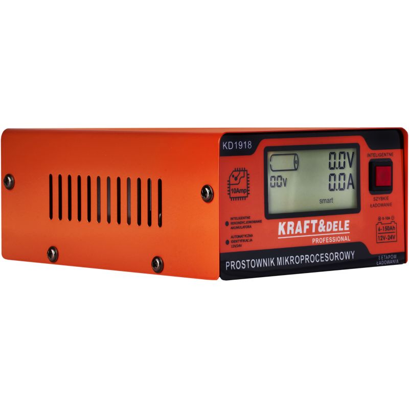 Prostownik mikroprocesorowy 10AMP 12/24V