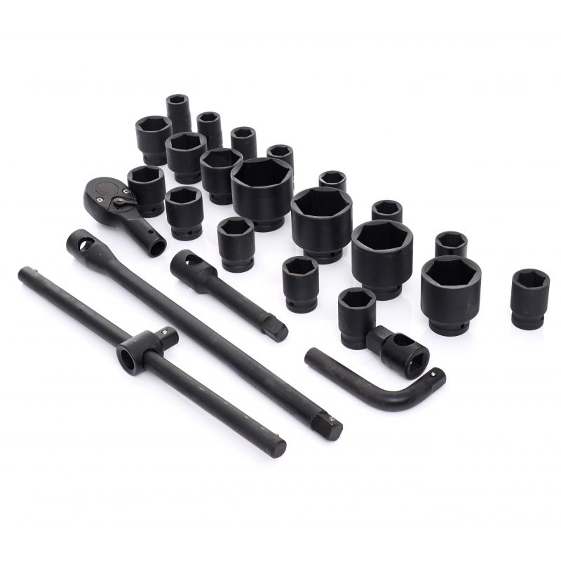 Nasadki udarowe 3/4" 6 kątne 26 szt. KD11758