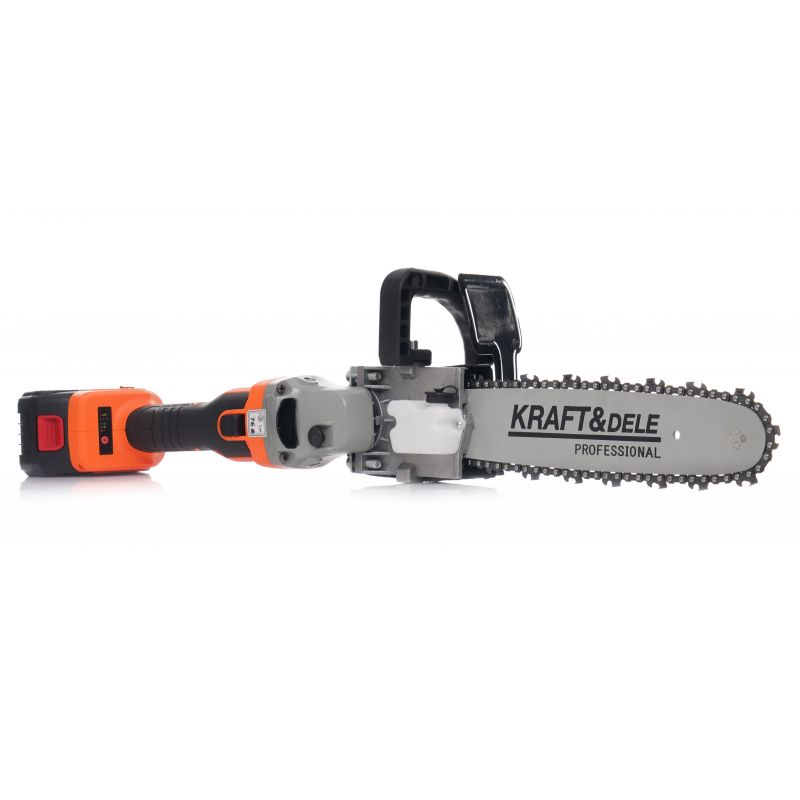 Akumulátorová uhlová brúska + adaptér píly KD10624