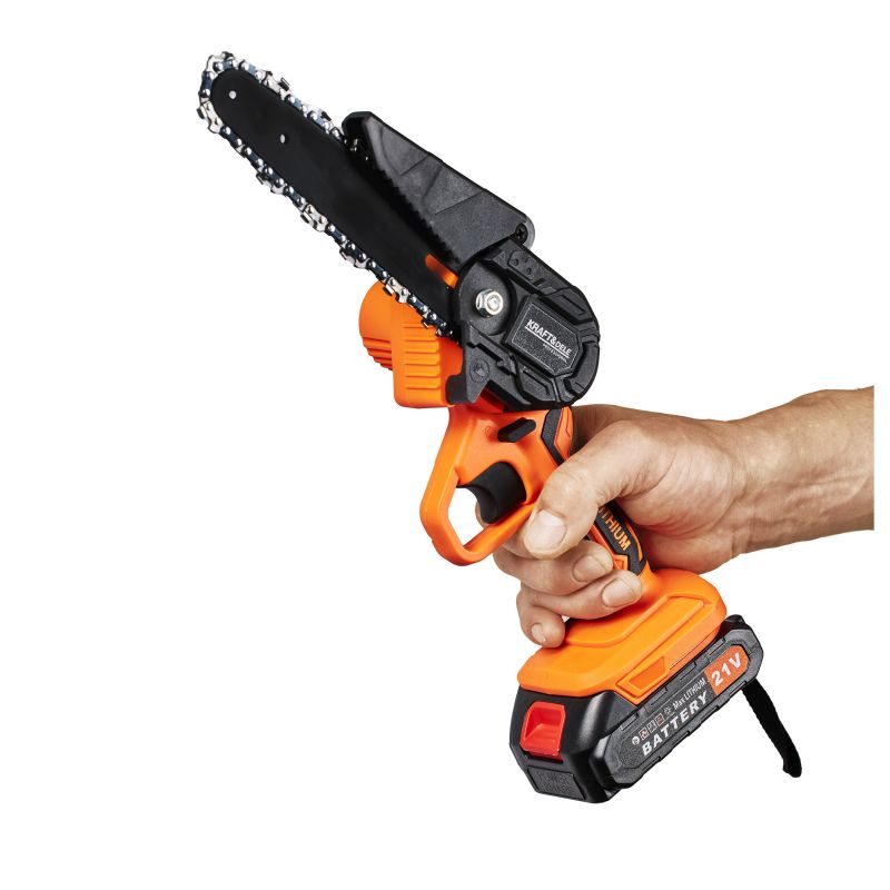 Reťazová píla akumulátorová mini KD10626, výkonná píla