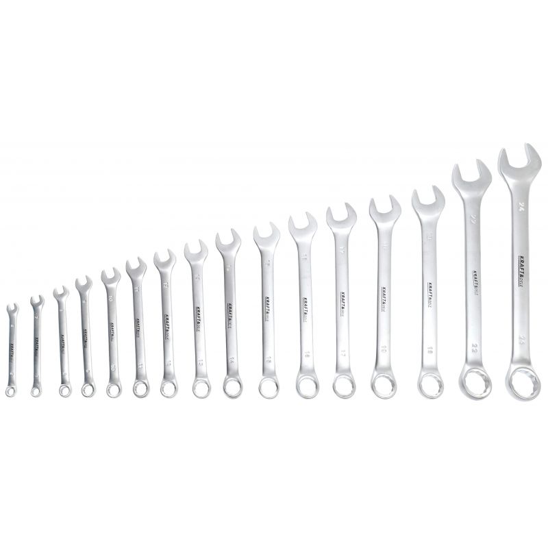 Klucze płasko-oczkowe 16el. KD10932