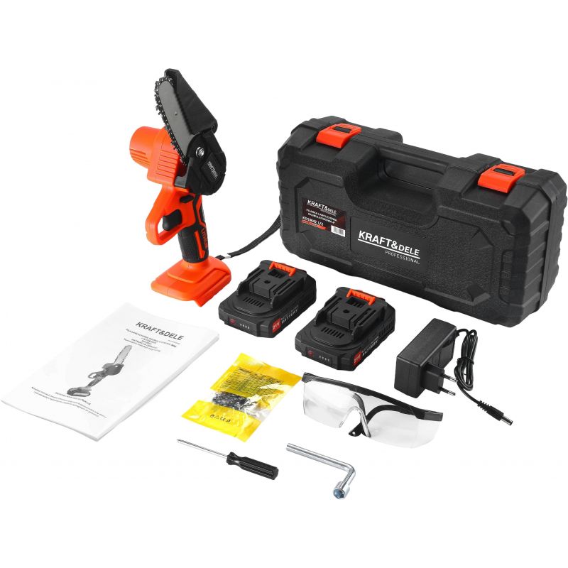 21V akumulátorová píla 4" + predlžovacia tyč KD10642