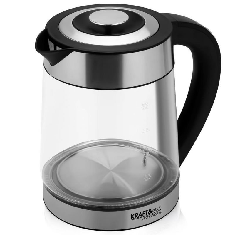 Elektrická kanvica, 2500 W, 2 l, s reguláciou teploty, model KD4119