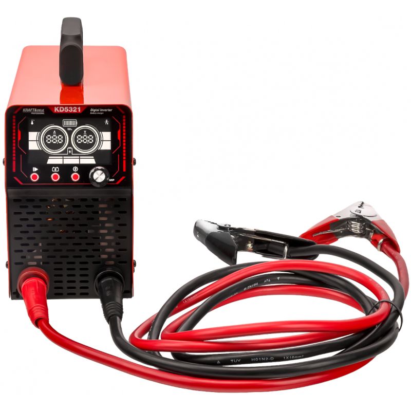 Prostownik z rozruchem 12/24V 50-800Ah 80A rozruch 600A KD5321