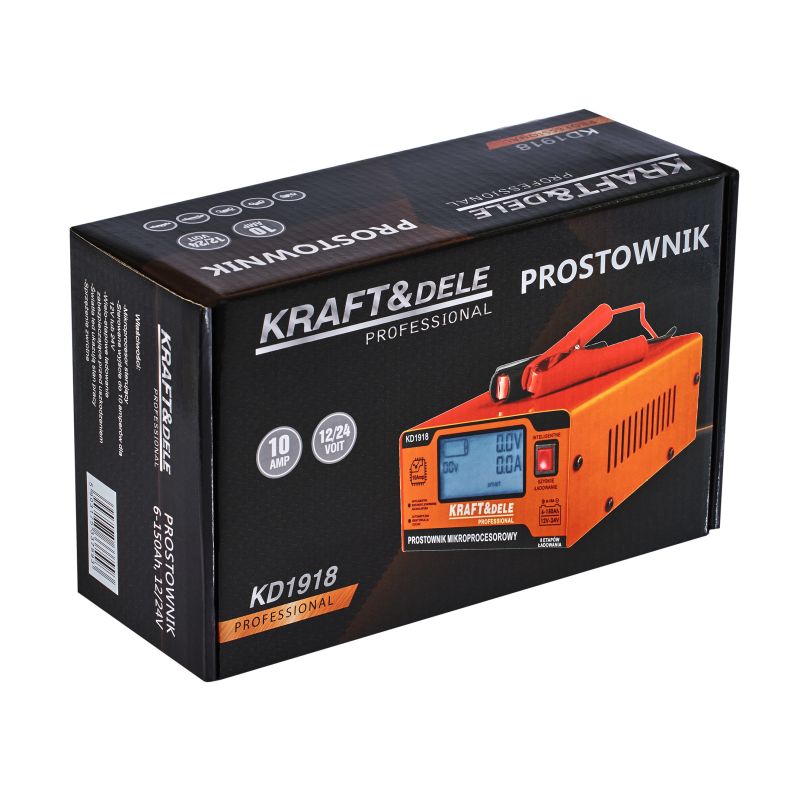 Prostownik mikroprocesorowy 10AMP 12/24V