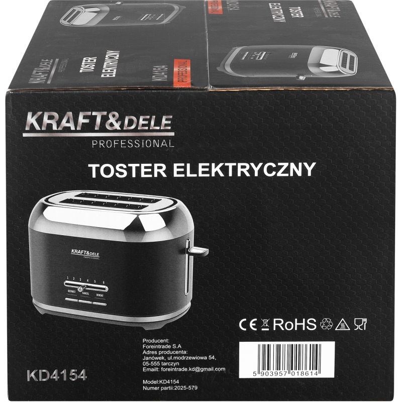 Elektrický hriankovač 1000W KD4154