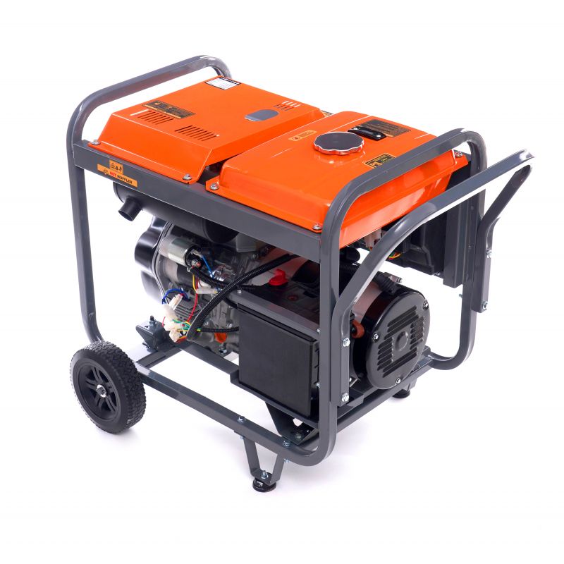 Dieselový generátor 8 kW, výkon pri 80 % zaťažení, 230/380 V, model KD126