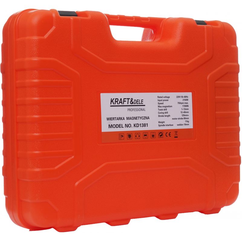 Wiertarka magnetyczna / 2150 w / 1700N / 13 mm KD1381