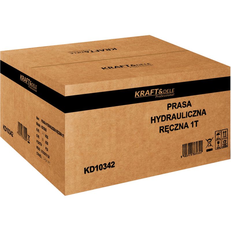 Prasa hydrauliczna ręczna 1T KD10342