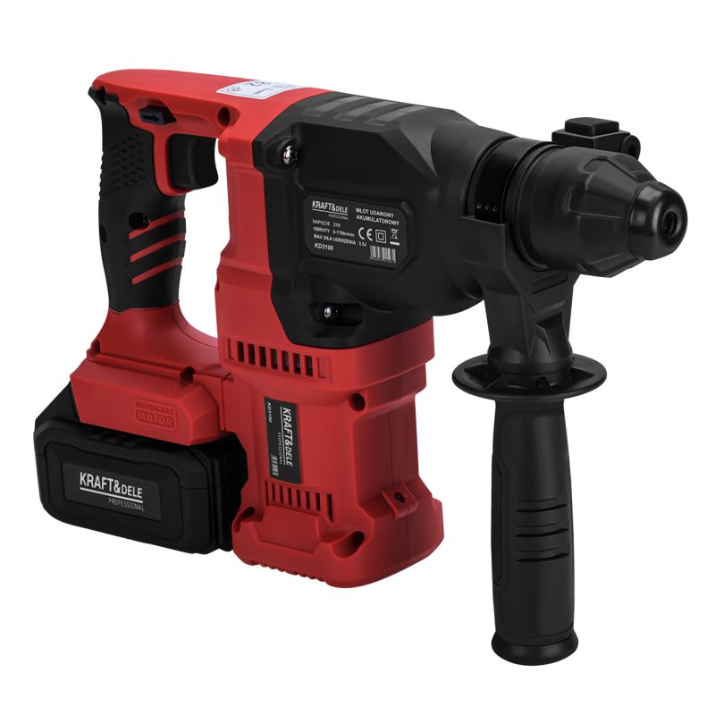 Młot udarowy akumulatorowy 21V 3.5J BEZSZCZOTKOWY 2 x 4Ah KD3190