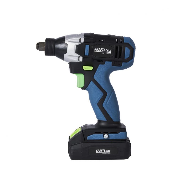 Klucz udarowy akumulatorowy 21V - zestaw z nasadkami KD3407