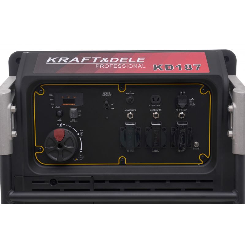 Invertorový generátor 8kW KD187