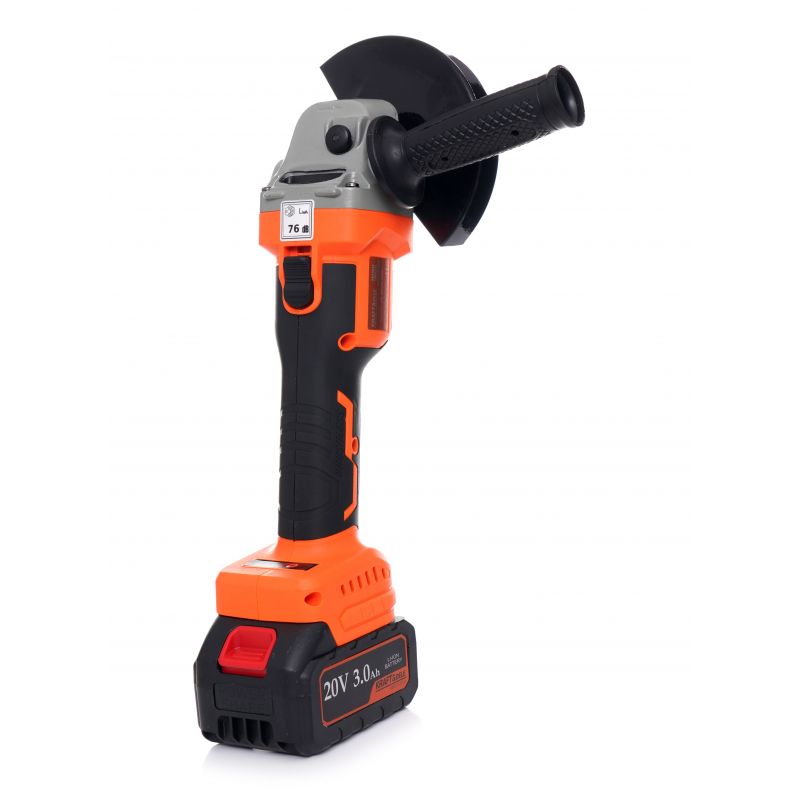 Akumulátorová uhlová brúska + adaptér píly KD10624