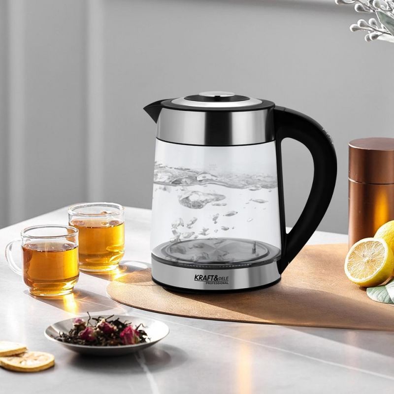 Elektrická kanvica, 2500 W, 2 l, s reguláciou teploty, model KD4119