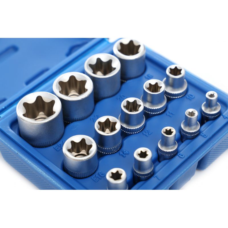 Zestaw nasadek TORX 14cz. KD10335