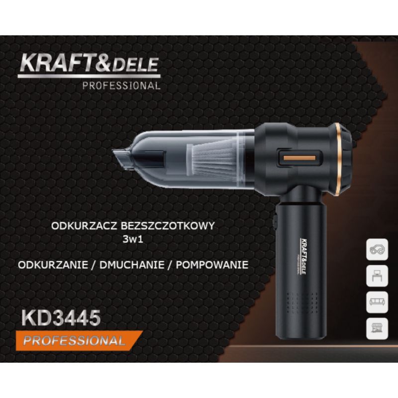 Odkurzacz akumulatorowy 100W 6000mAh KD3445