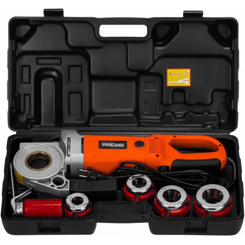 Elektrická závitovacia fréza na rúry, 230 V, prenosná, 2400 W, model KD587