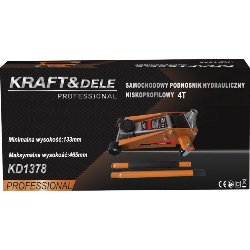 Podnośnik niskoprofilowy 4T KD1378