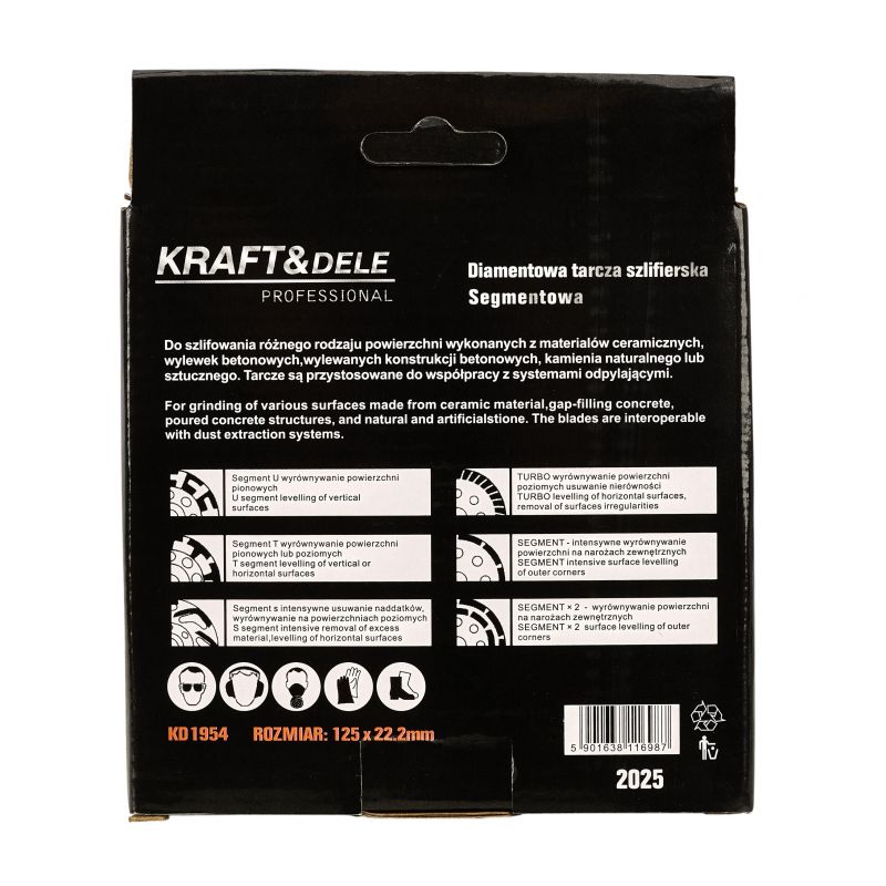 Siekiera z trzonkiem fiberglass 1kg KD291