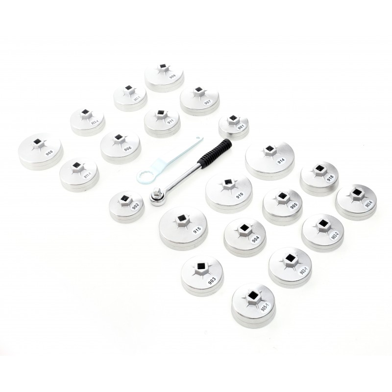 Zestaw nasadek do filtrów oleju 23 szt. KD10501