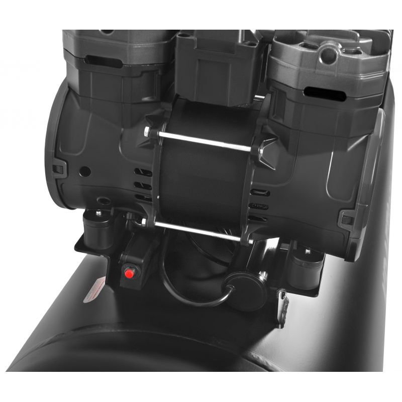 Kompresor bezolejowy 200L 3x2200W + separator i manometr z gliceryną KD4084