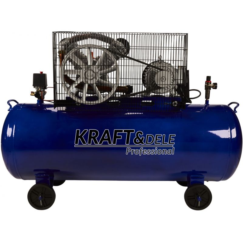 Olejový kompresor 300L, 2 valce, KD4061