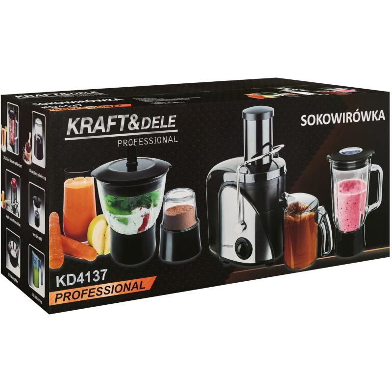 Odšťavovač 1500W + príslušenstvo KD4137