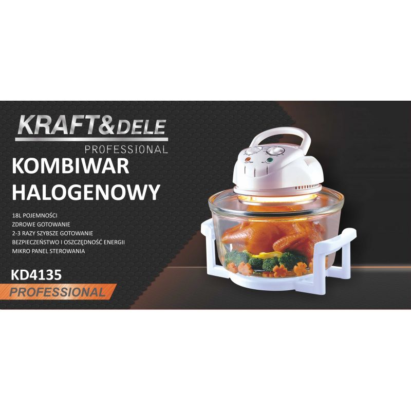 18L halogénový konvektomat KD4135