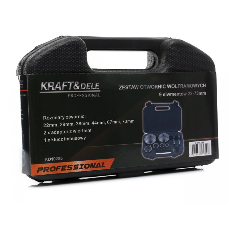 Zestaw otwornic wolframowych KD10285