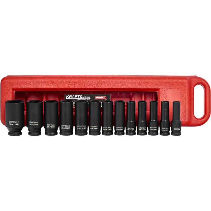 Zestaw Nasadek Udarowych 1/2" 10-30mm KD10521
