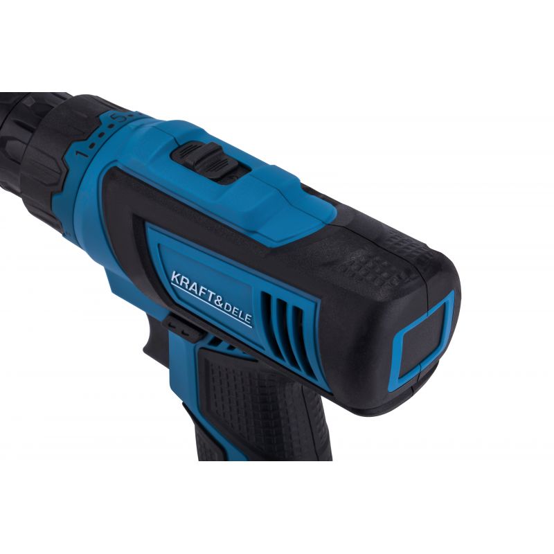 Zestaw wiertarko-wkrętarka 21V 2Ah + akcesoria KD3355