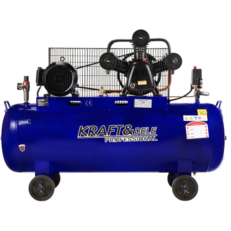 Kompresor olejowy 200L 4100W 650L/min KD4059