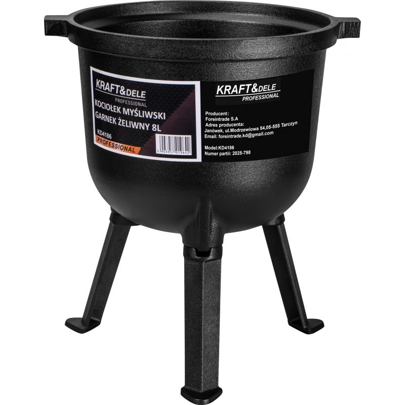 Lovecký kotol / liatinový kotol 8L KD4186