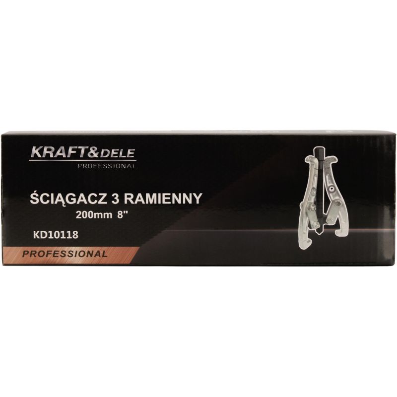 Ściągacz 3-ramienny 8" 200mm KD10118