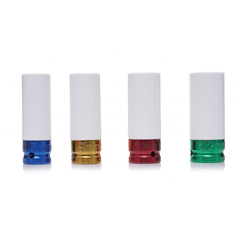 Nasadki do felg 17/19/21/22mm zestaw 1/2" KD10523