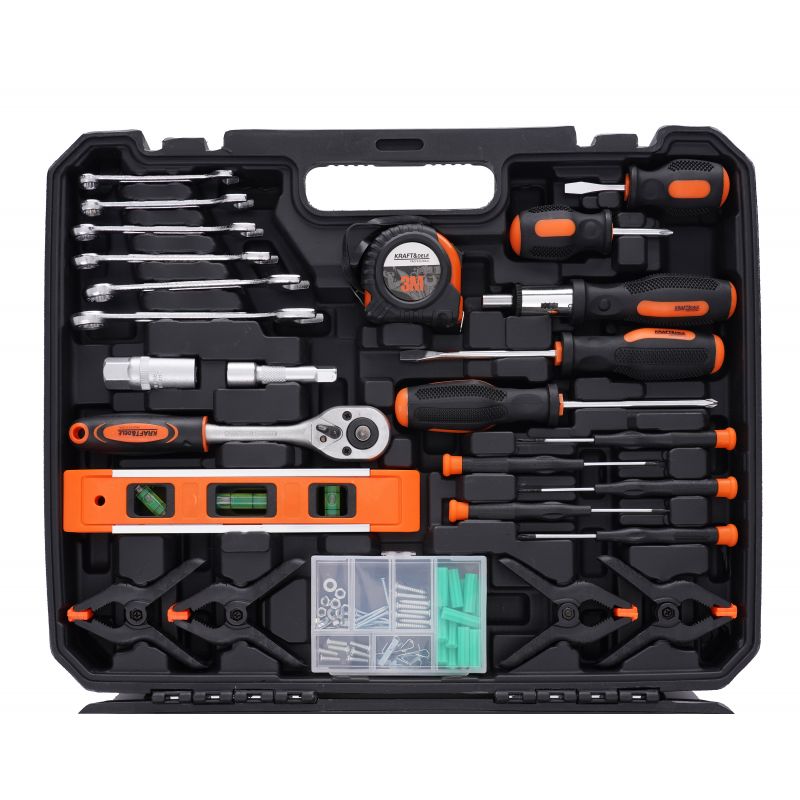 Zestaw narzędzi 168el. KD10837