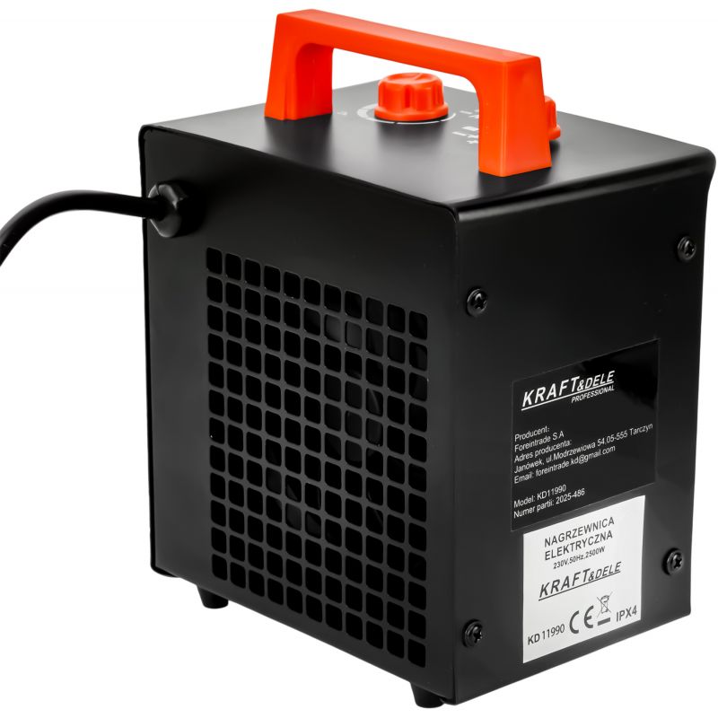 Elektrický ohrievač 2500 W, model KD11990