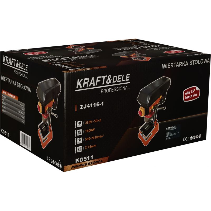 Wiertarka stołowa 1600W KD511