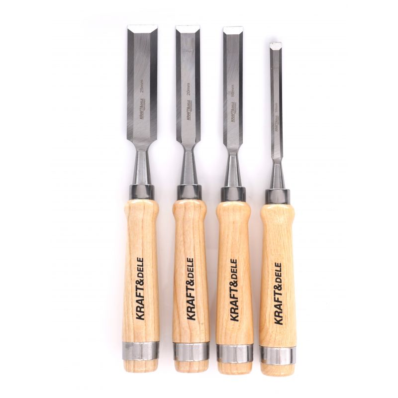 Sada stolárskych dliek 4 kusy, 10, 16, 20, 25 mm, KD11771