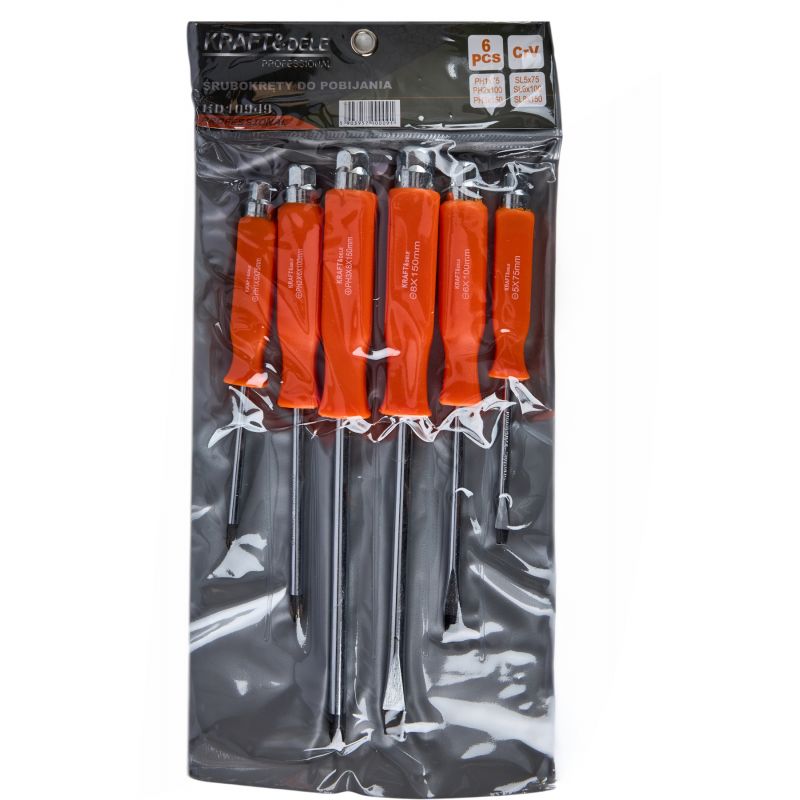 Śrubokręty do podbijania 6szt. KD10949