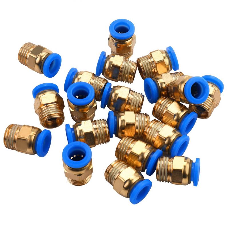 Rýchloupinacie pneumatické spojky, 72 kusov, KD5853