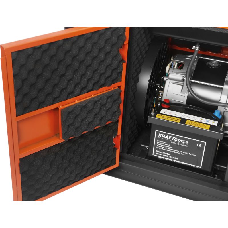 Dieselová elektrocentrála 15,5kW 230V 32A/400V KD3240