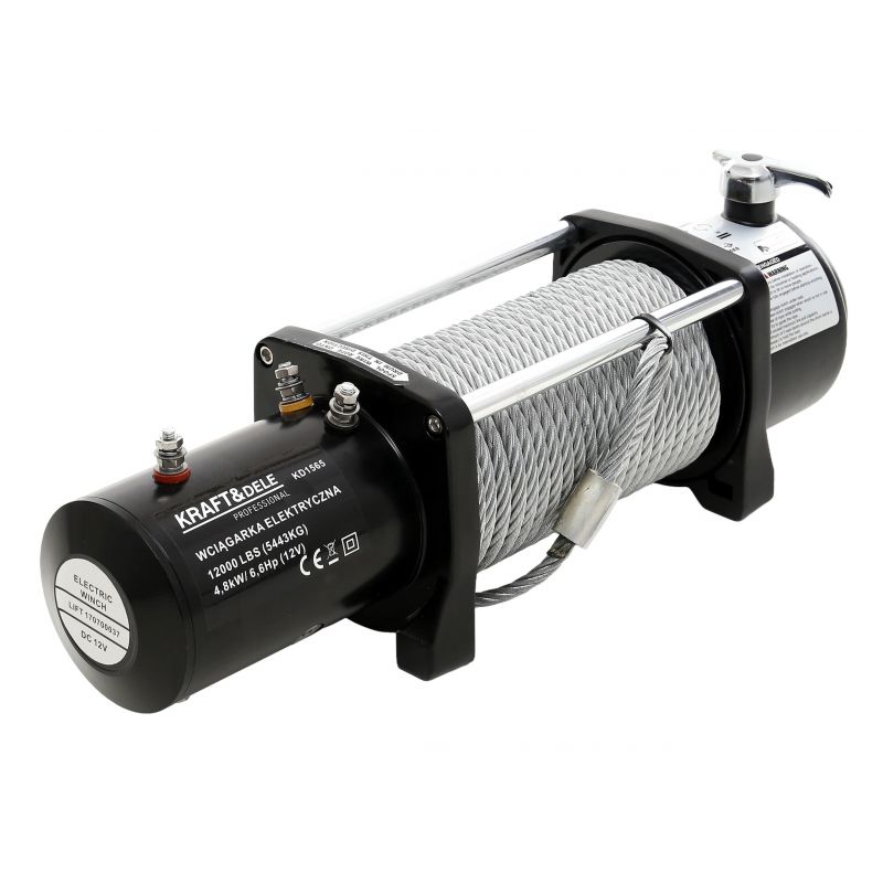 Wyciągarka - Wciągarka elektryczna KD1565 12000LBS 12V