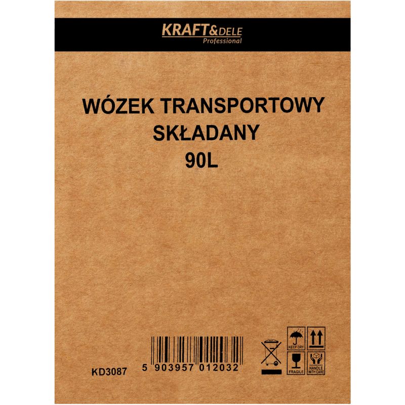 Wózek transportowy składany 90L KD3087