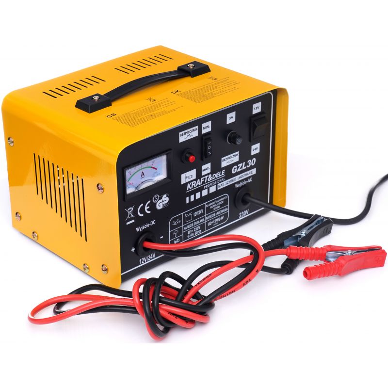 Prostownik samochodowy 30A 90-250Ah KD1923