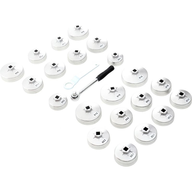 Zestaw nasadek do filtrów oleju 23 szt. KD10501