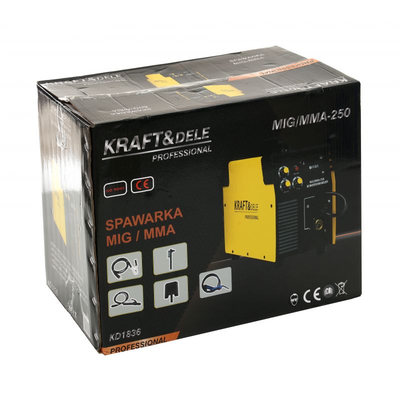 Spawarka serii mig/mma inwertorowa 250A KD1836