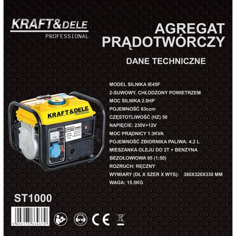 1200W 12/230V elektrocentrála KD109Z