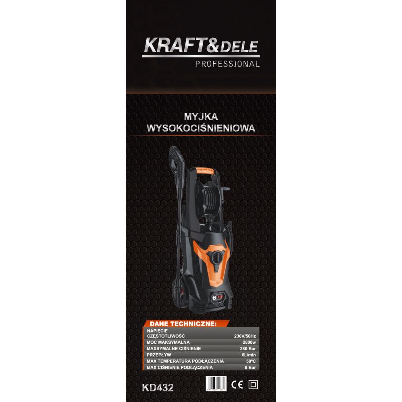 Myjka wysokociśnieniowa + akcesoria 2100W KD432